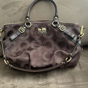 Chocolate Coach Purse